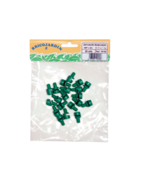 Difusor roscado 180º (20 uds) embalaje